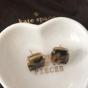 Kate Spade Tortoise shell Stud Earrings